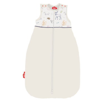 Summer sleeping bag In the Woods / soft organic cotton / 70 cm, 90 cm, 110 cm