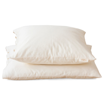 Satin Pillowcase - 80x80cm - Organic Cotton - with zip